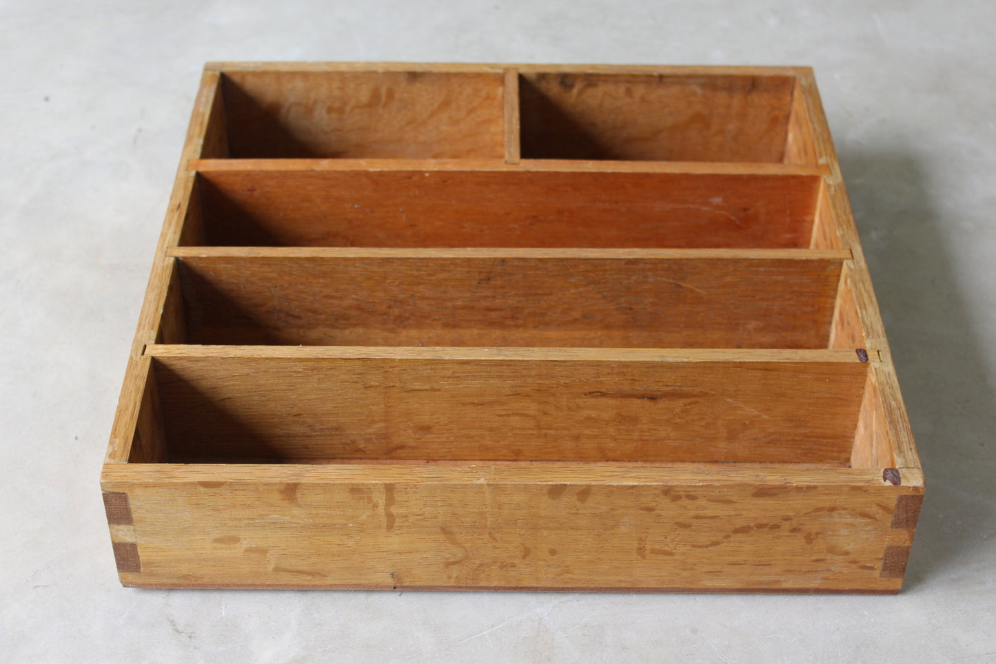 Oak Cutlery Tray - Kernow Furniture