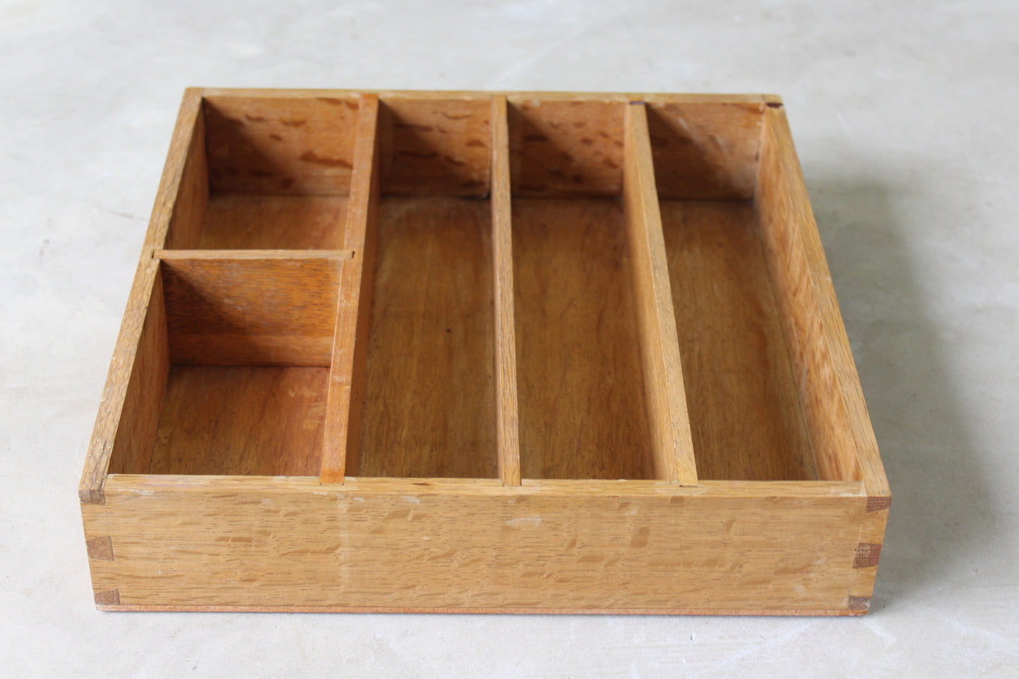 Oak Cutlery Tray - Kernow Furniture