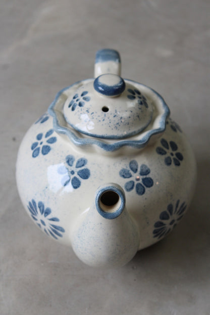 Presingoll Cornish Pottery Tea Pot - Kernow Furniture