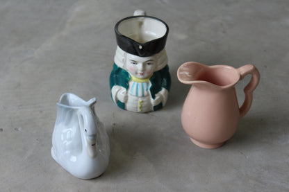 Collection Vintage Kitsch Milk Jugs - Kernow Furniture