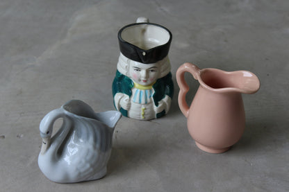 Collection Vintage Kitsch Milk Jugs - Kernow Furniture