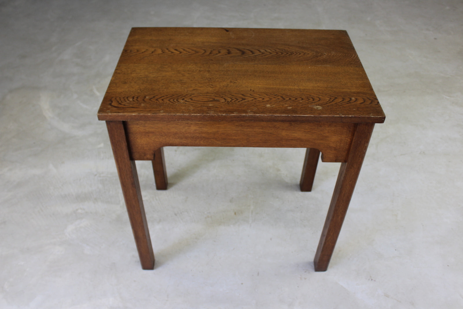 Early 20th Century Oak Side Table - Kernow Furniture