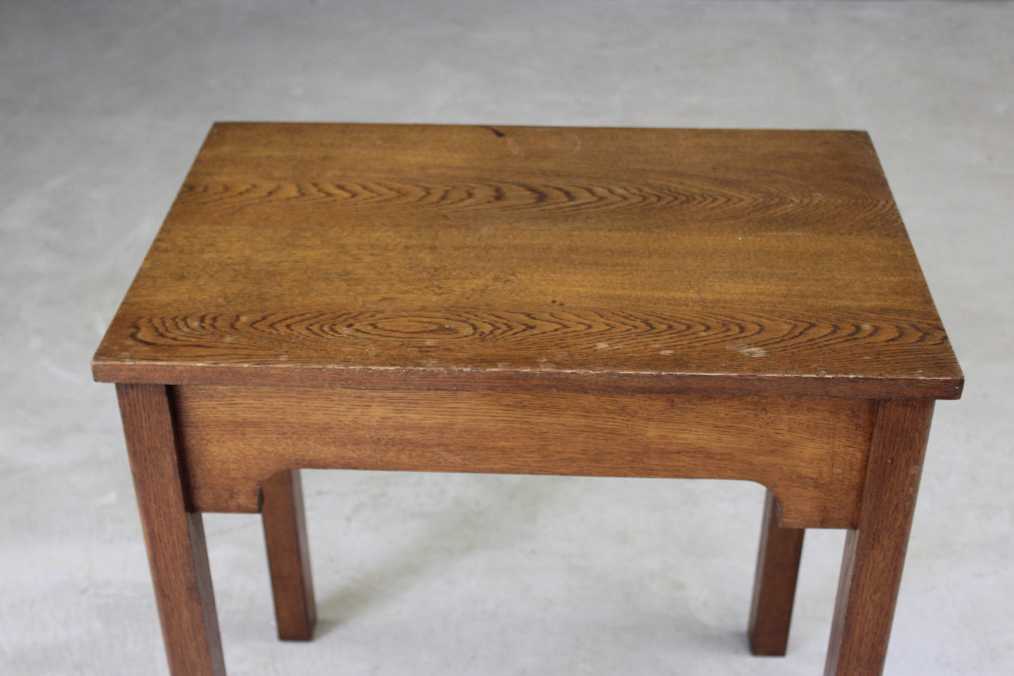 Early 20th Century Oak Side Table - Kernow Furniture