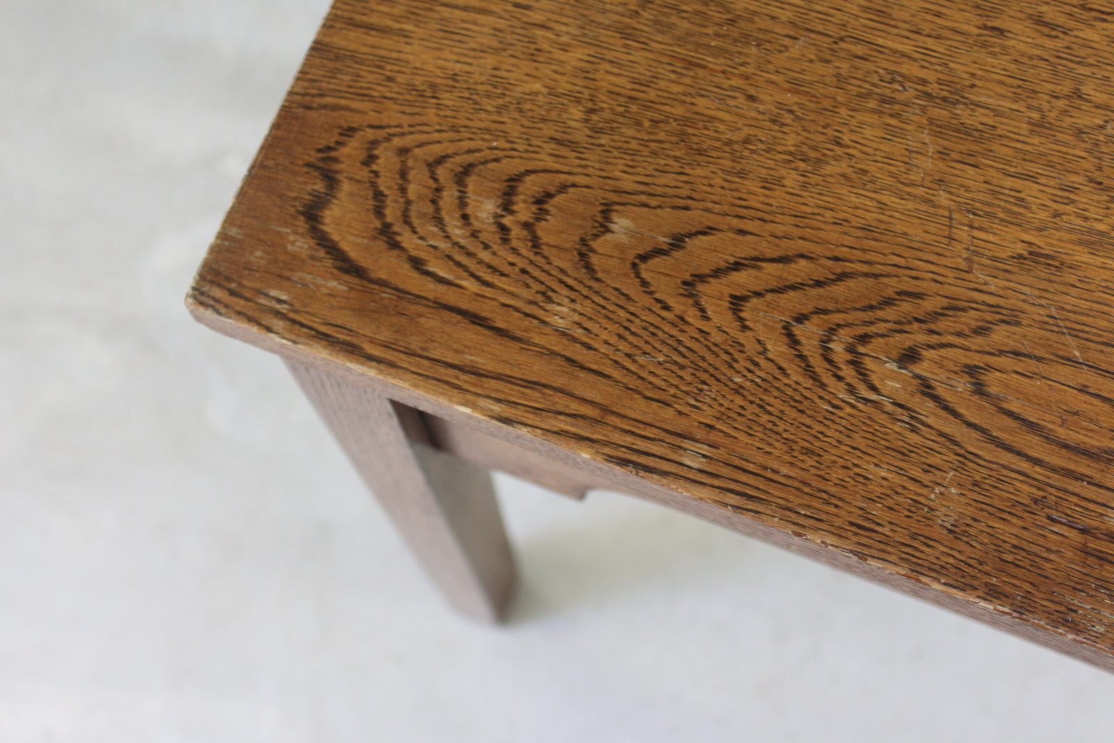 Early 20th Century Oak Side Table - Kernow Furniture