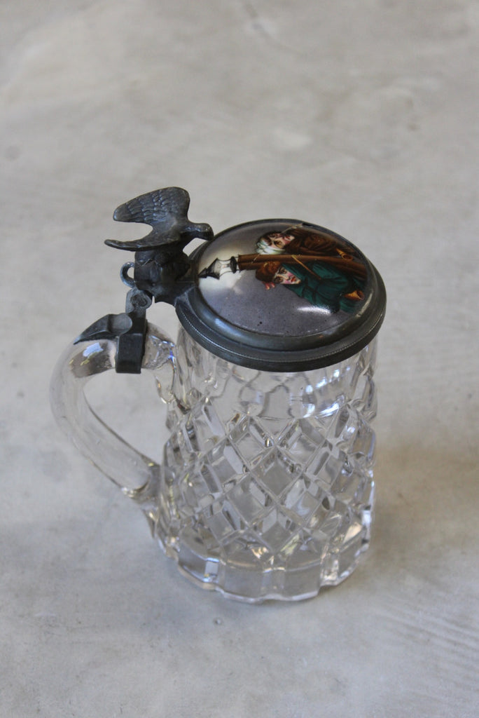 German Cut Glass Bier Stein - Kernow Furniture