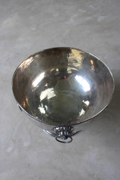 Silver Plate Punch Bowl - Kernow Furniture