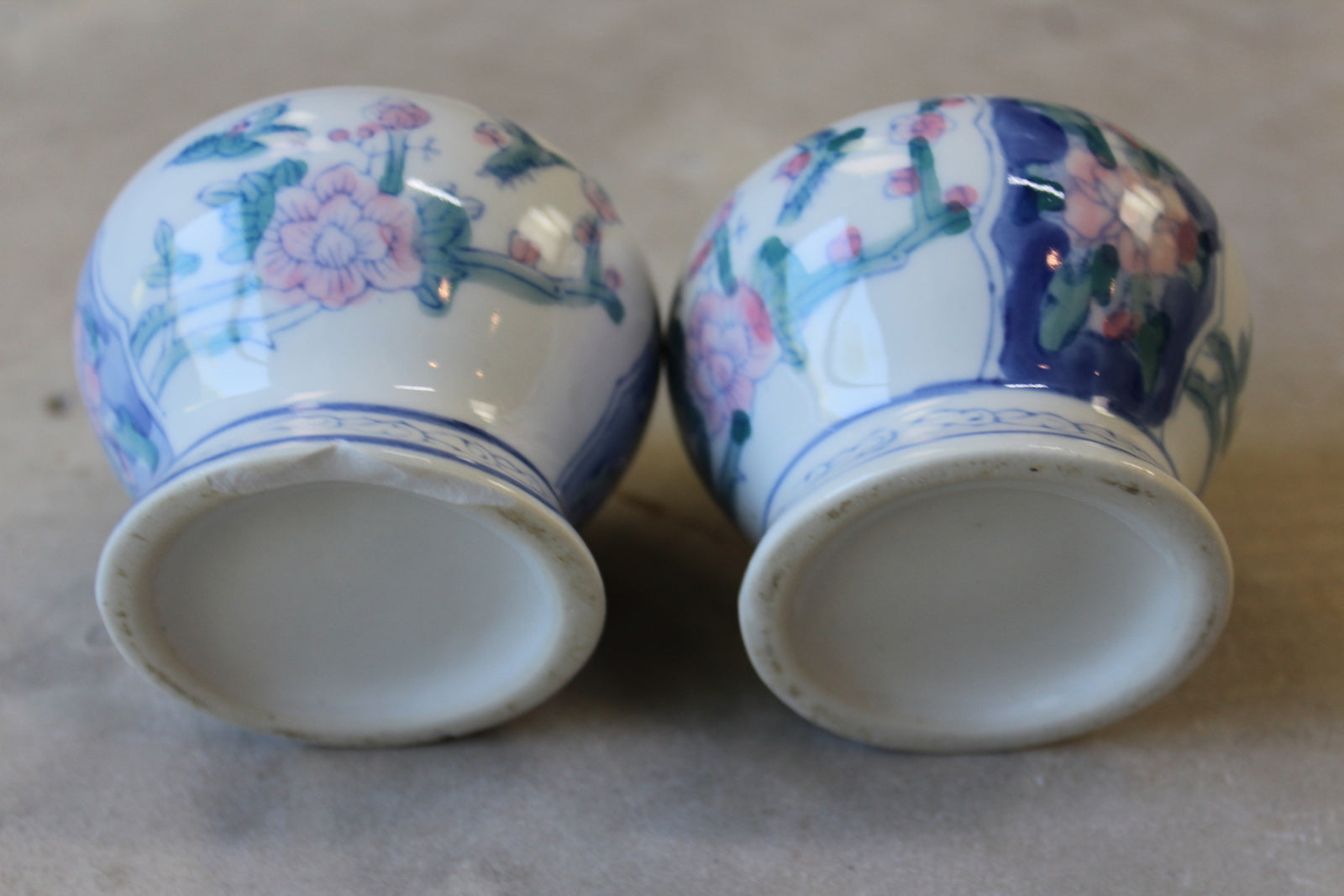 Pair Chinese Pots - Kernow Furniture