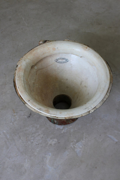 Ceramic Circular Ships Toilet - Kernow Furniture