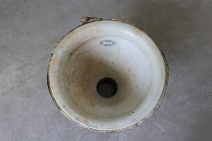 Ceramic Circular Ships Toilet - Kernow Furniture