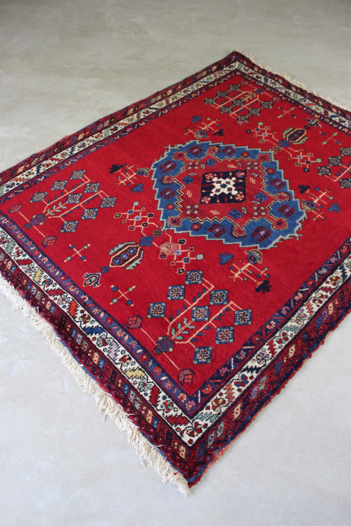 Afshar Red Rug - Kernow Furniture