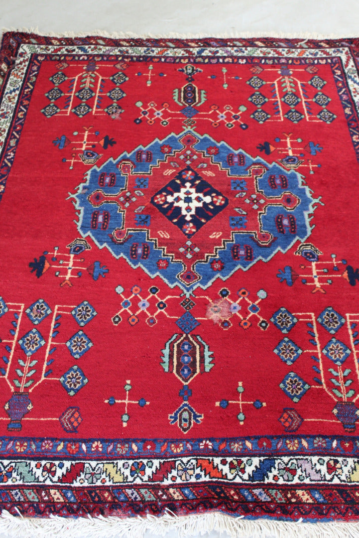 Afshar Red Rug - Kernow Furniture