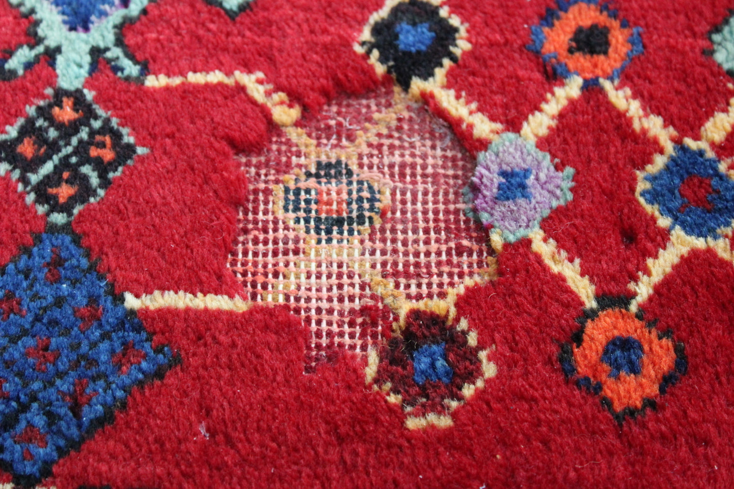 Afshar Red Rug - Kernow Furniture