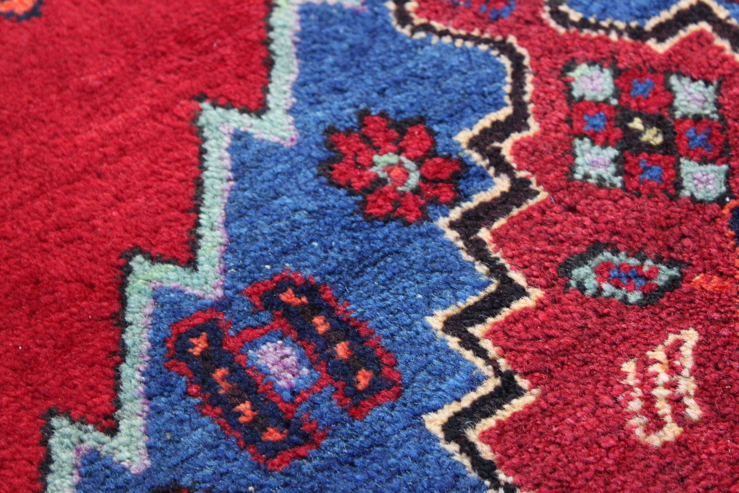 Afshar Red Rug - Kernow Furniture