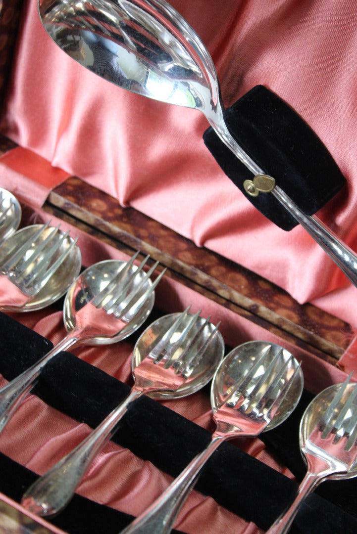 Vintage Dessert Boxed Cutlery Set - Kernow Furniture