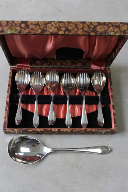 Vintage Dessert Boxed Cutlery Set - Kernow Furniture