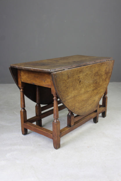 Oak Gate Leg Table - Kernow Furniture