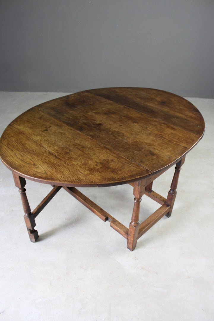 Oak Gate Leg Table - Kernow Furniture