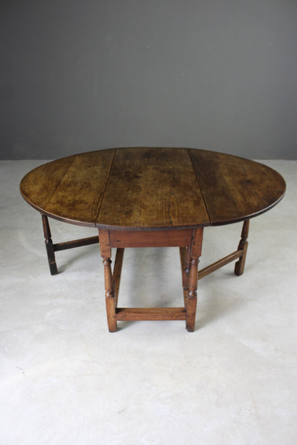 Oak Gate Leg Table - Kernow Furniture