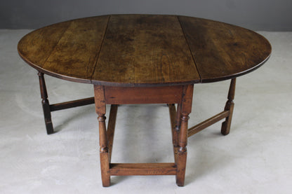 Oak Gate Leg Table - Kernow Furniture