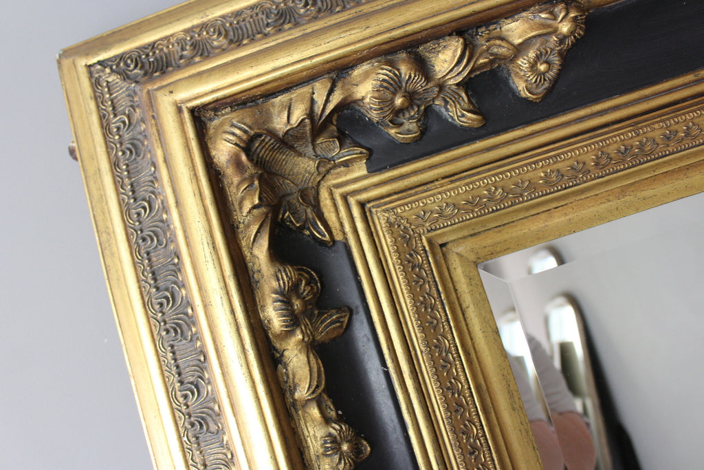 Large Antique Style Mirror - Kernow Furniture