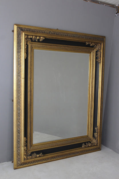 Large Antique Style Mirror - Kernow Furniture