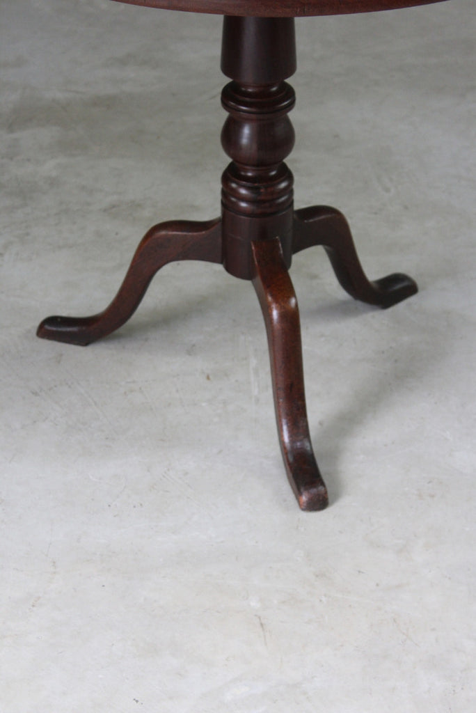 Antique Mahogany Torchere - Kernow Furniture