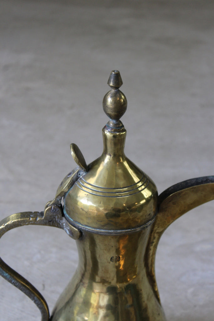 Brass Turkish Tea Kettle Tray - Kernow Furniture