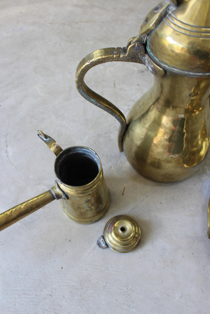 Brass Turkish Tea Kettle Tray - Kernow Furniture