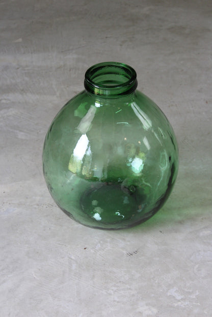 Viresa Green Glass Carboy Terrarium - Kernow Furniture