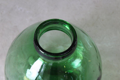 Viresa Green Glass Carboy Terrarium - Kernow Furniture