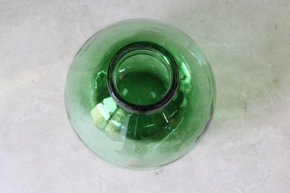 Viresa Green Glass Carboy Terrarium - Kernow Furniture