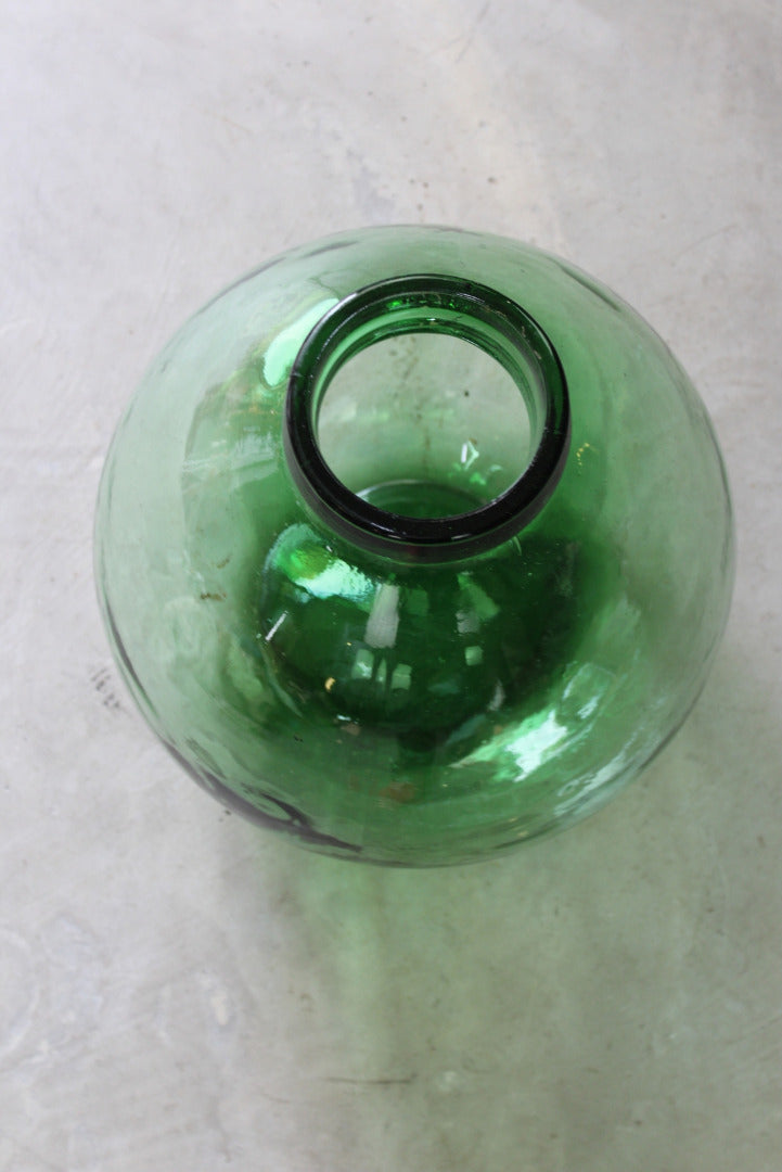 Viresa Green Glass Carboy Terrarium - Kernow Furniture