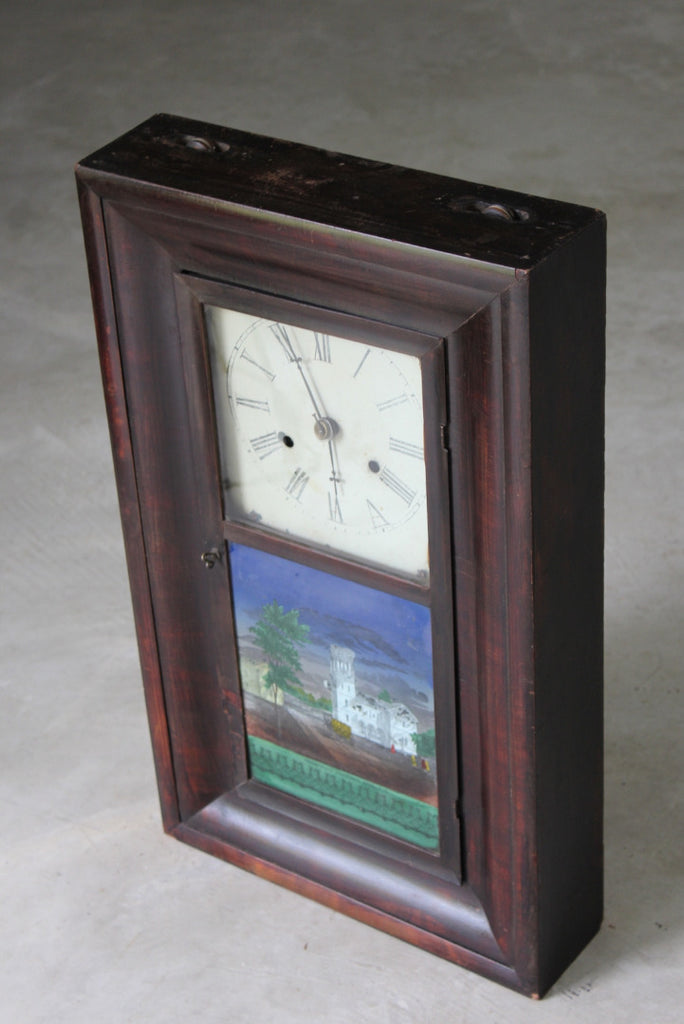 Jerome & Co American Wall Clock - Kernow Furniture