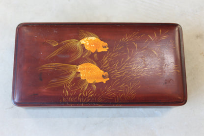 Oriental Lacquer Box - Kernow Furniture