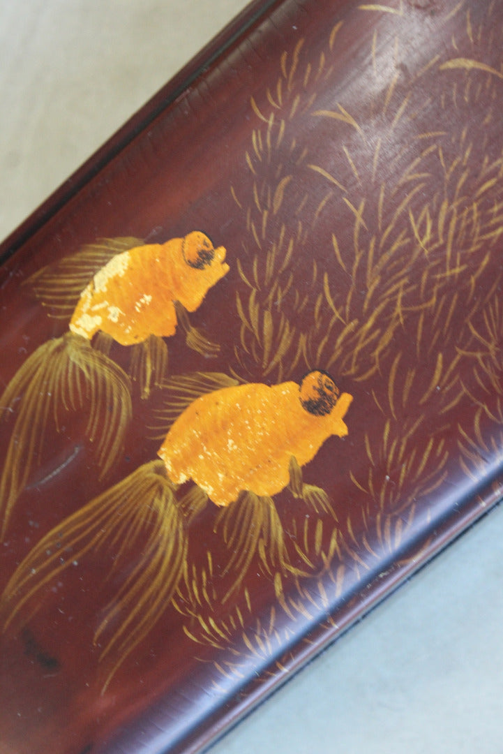 Oriental Lacquer Box - Kernow Furniture