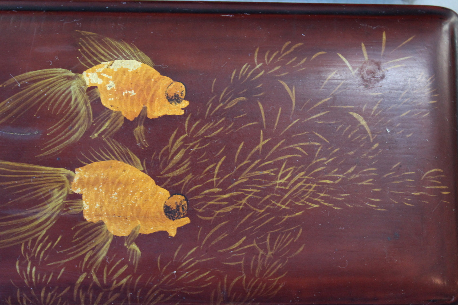 Oriental Lacquer Box - Kernow Furniture