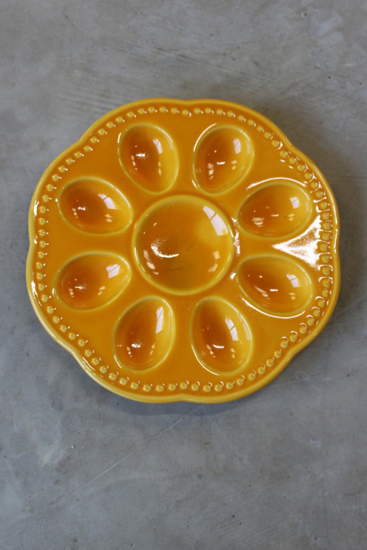 Retro Devilled Egg Plate - Kernow Furniture