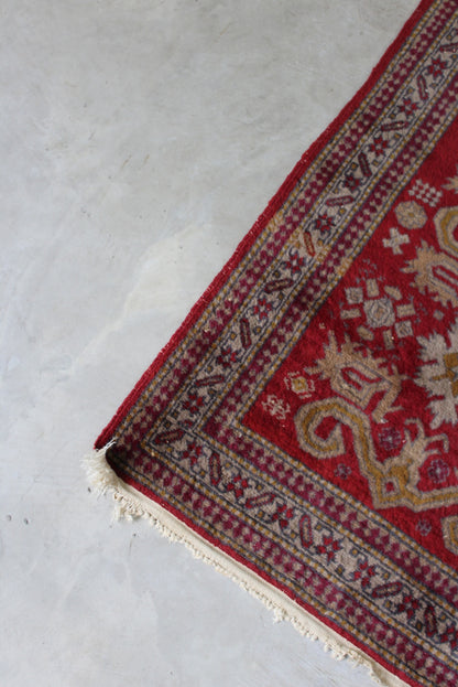 Indian Red Rug - Kernow Furniture