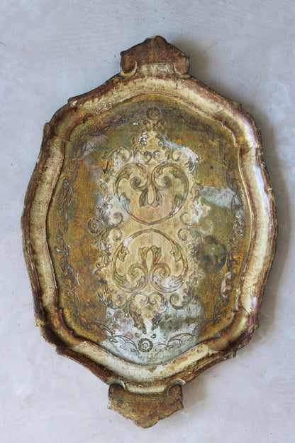 Florentine Gilt Tray - Kernow Furniture