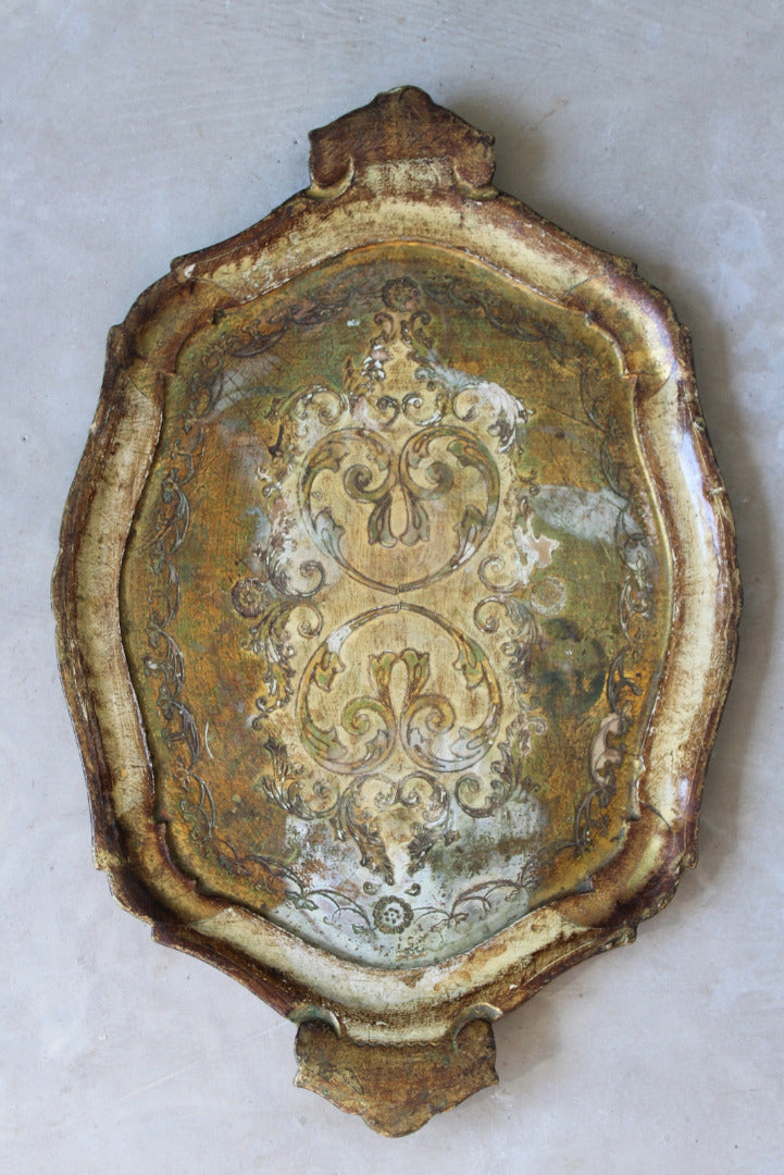 Florentine Gilt Tray - Kernow Furniture