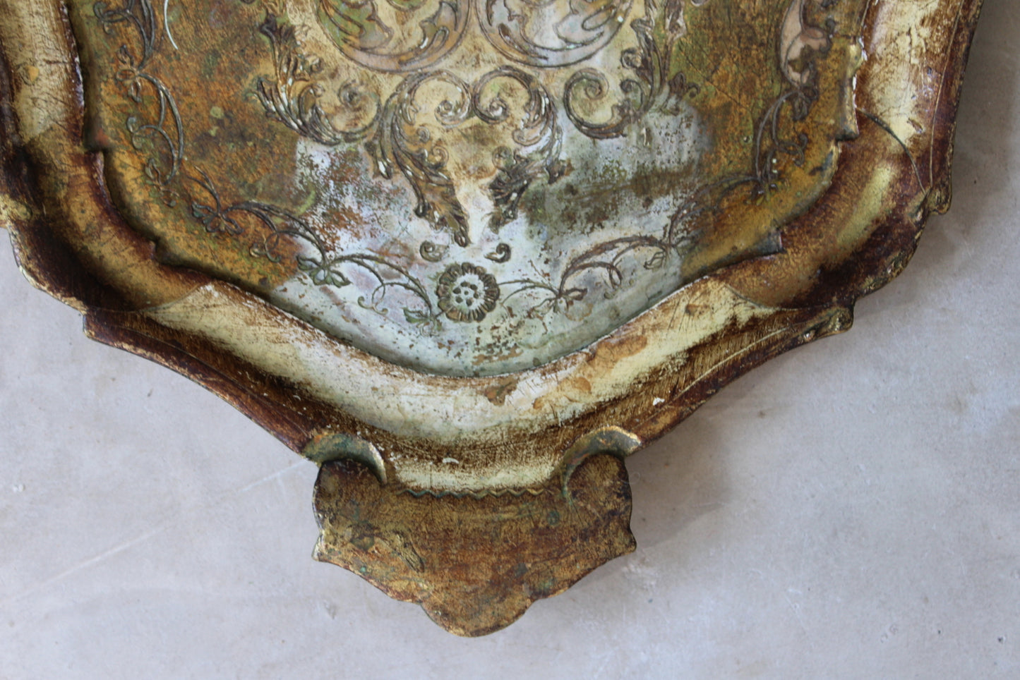 Florentine Gilt Tray - Kernow Furniture