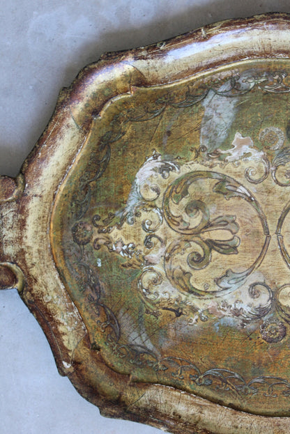 Florentine Gilt Tray - Kernow Furniture