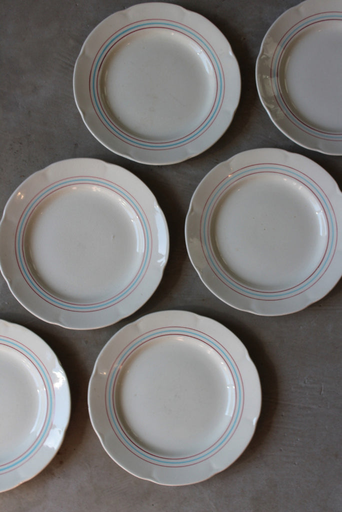 6 French Side Plates - Kernow Furniture