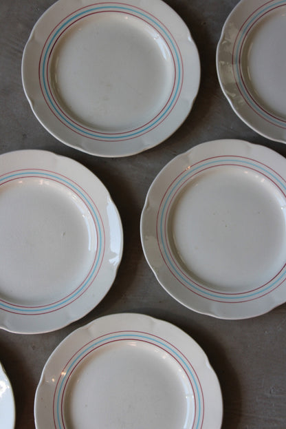 6 French Side Plates - Kernow Furniture