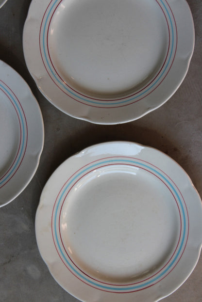 6 French Side Plates - Kernow Furniture