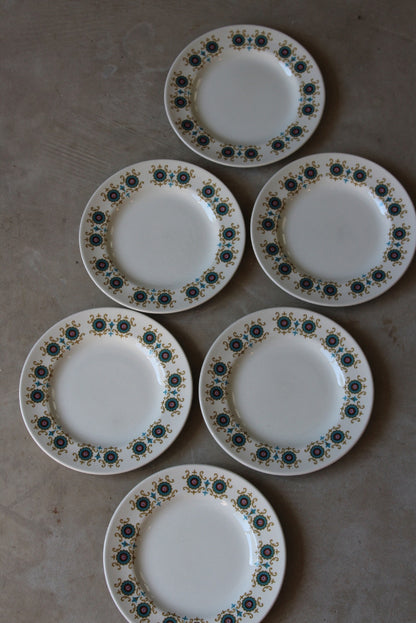 6 Ridgway Contessa Side Plates - Kernow Furniture