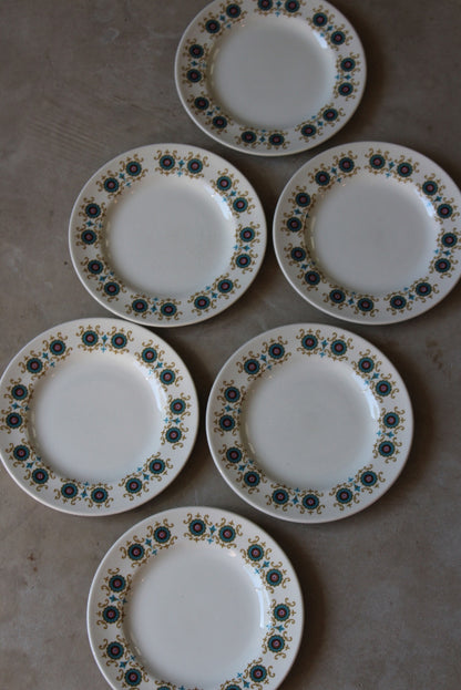 6 Ridgway Contessa Side Plates - Kernow Furniture