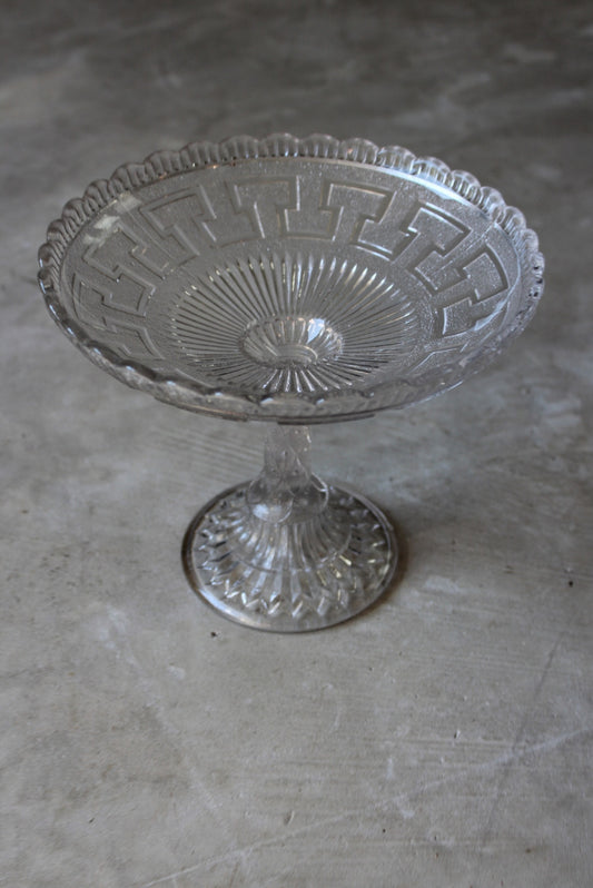 Vintage Glass Bon Bon Dish - Kernow Furniture