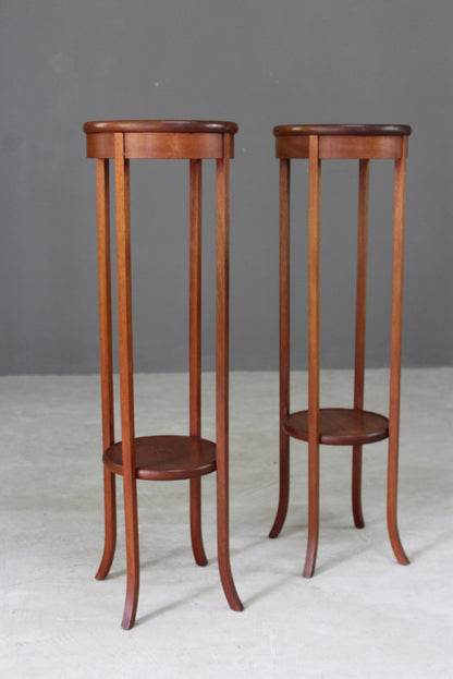 Pair Plant Stands - Kernow Furniture