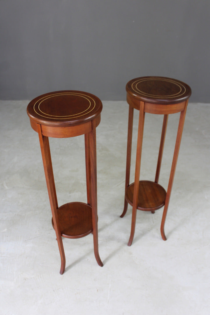 Pair Plant Stands - Kernow Furniture